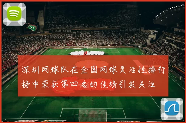 深圳网球队在全国网球灵活性排行榜中荣获第四名的佳绩引发关注